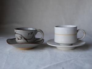 唐津焼コーヒーカップ ペアセット 3名様