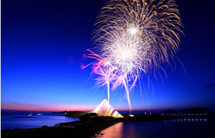 Hadomisaki Fireworks Festival