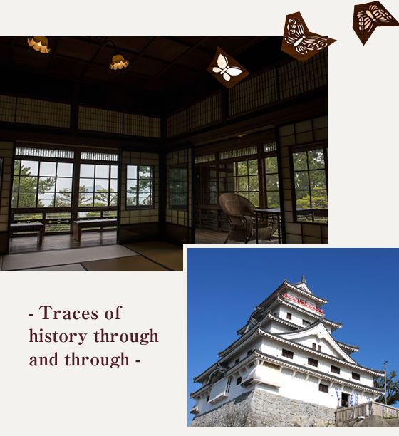 Traces of history through and through