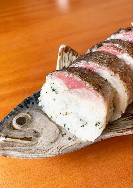 炙り棒鯖寿司の画像