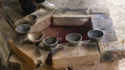 健太郎窯での陶芸体験